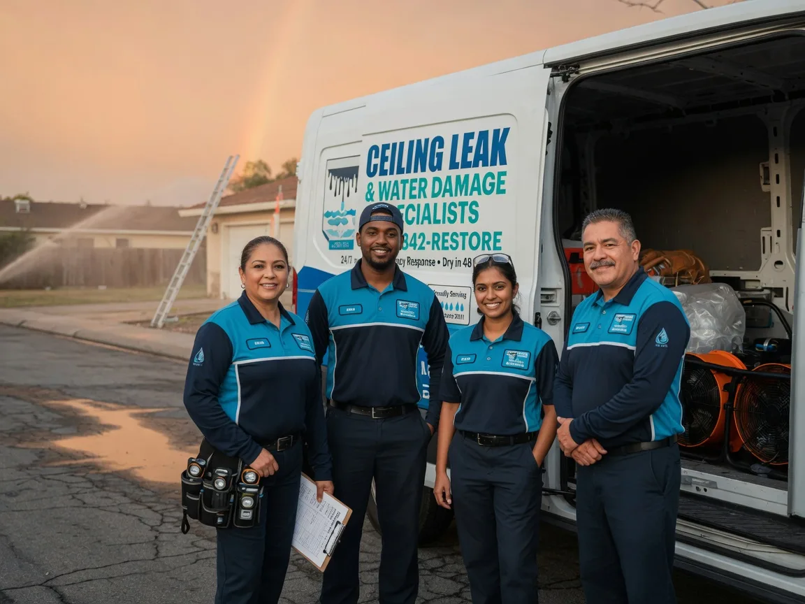 Ceiling Leak Cleanup company in Pall Mall, TN